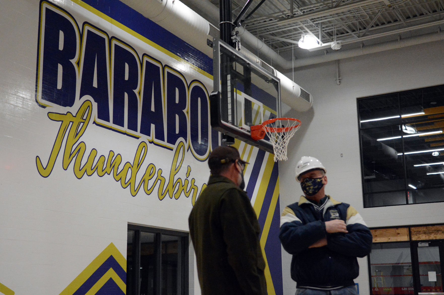Tour of Jack Young Middle School construction, Dec. 7